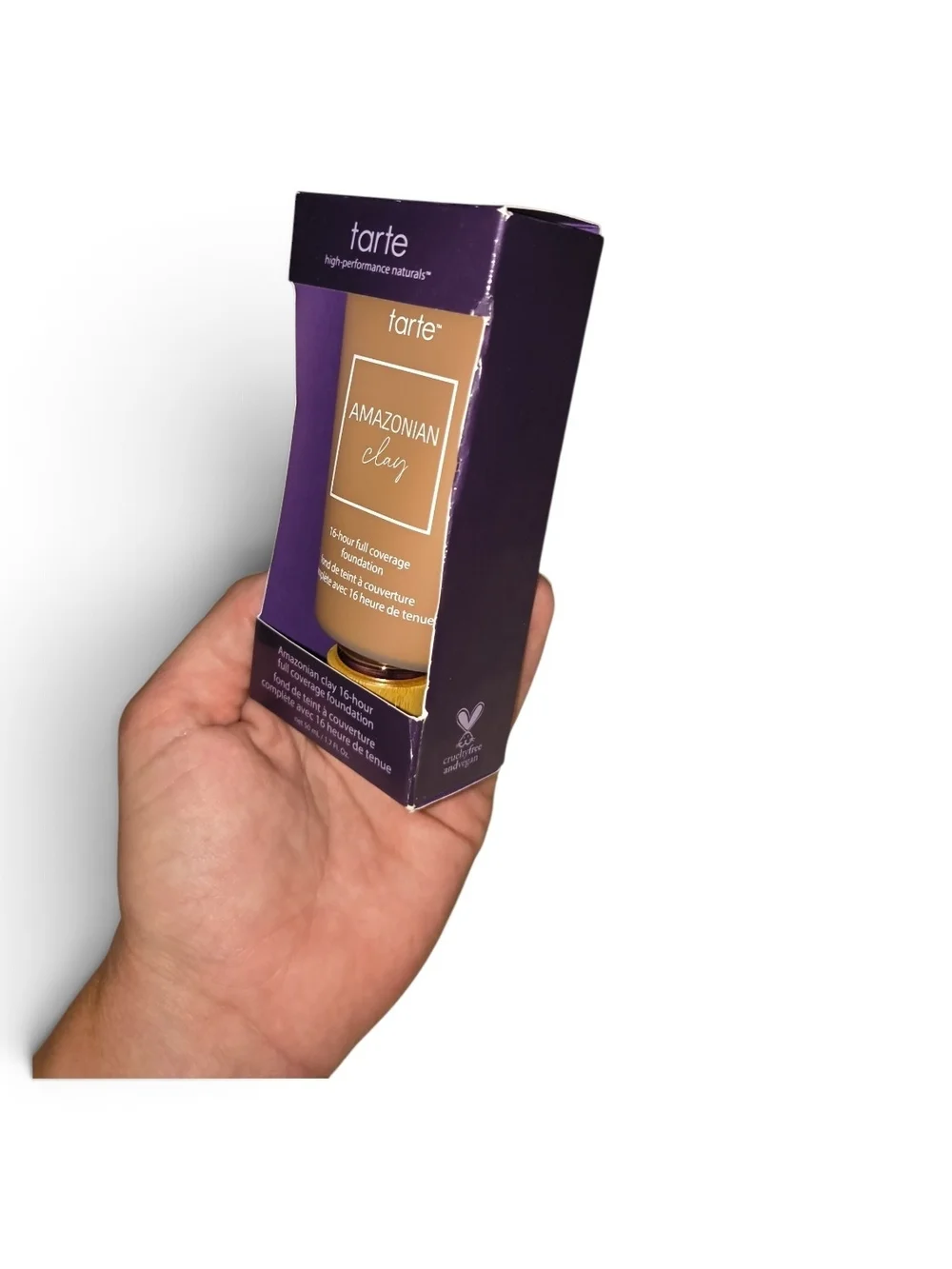 tarte Amazonian Clay Foundation- 51N Deep Neutral
